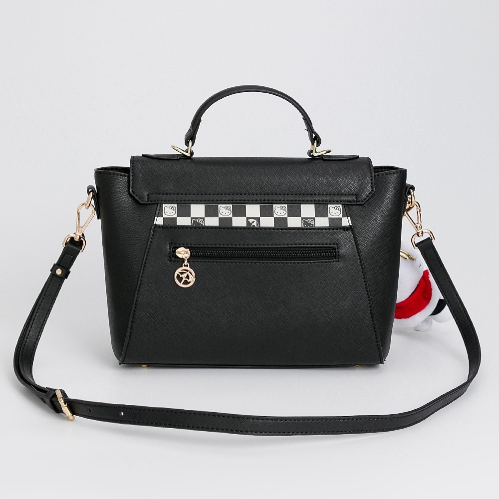 Hello Kitty - Arnold Palmer - Flap Tote with Long Strap Checkerboard Collection - Picture 4 of 9